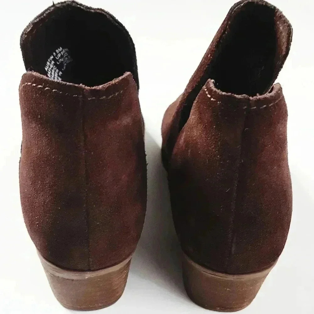 STEVE MADDEN Chesnut Ankle 100% Leather slip on Bootie  Boots 5.5 US - Picture 5 of 8